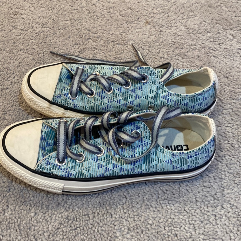 Sky Blue Low Converse